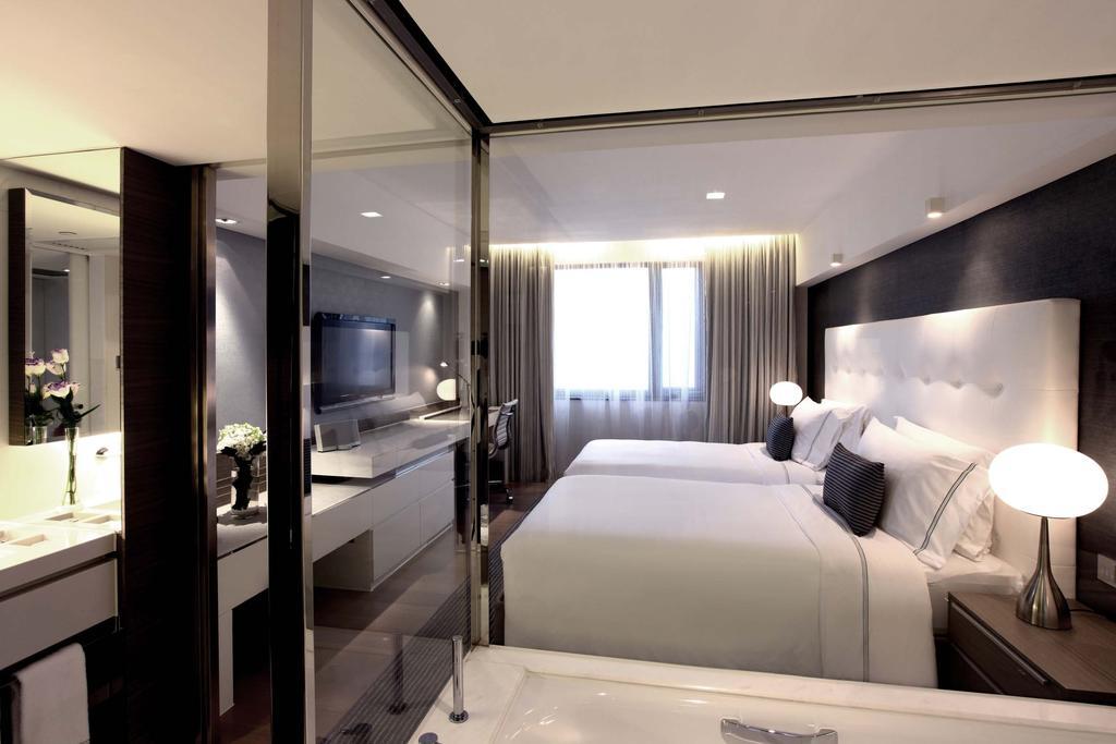 Kamer met Kingsize Bed of 2 Aparte Bedden en Uitzicht op de Stad